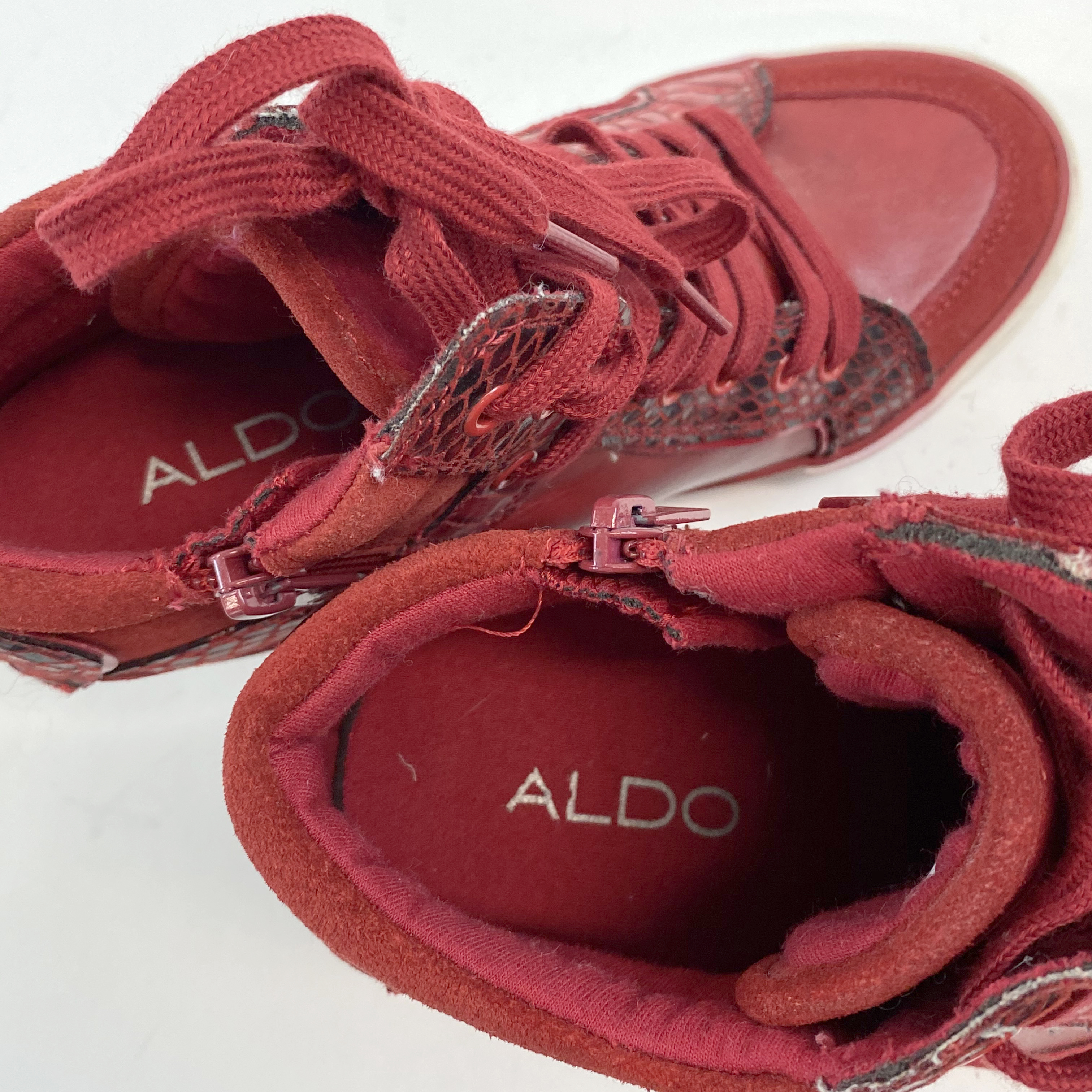 Aldo Red Sneakers | Red sneakers, Aldo, Sneakers